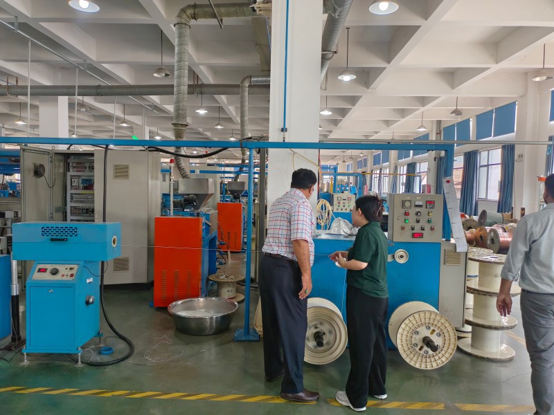 Laipni lūdzam Pakistānas draugi, lai apmeklētu Jilong Cable Factory